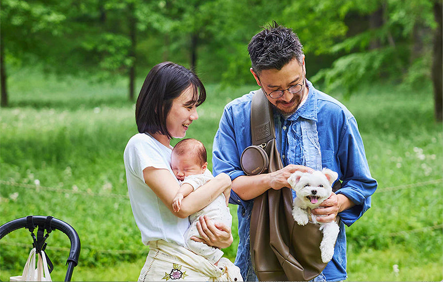 愛犬との時間をもっと“特別” に! おしゃれスリングバッグで叶える理想のペットライフ
